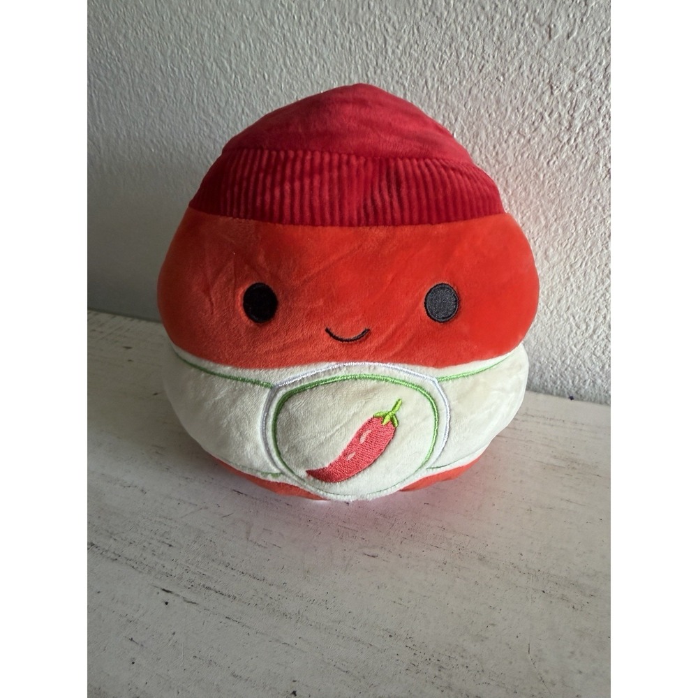 Squishmallows Flipamallows Odion Spicy Noodles / Illia Sriracha Hot Sauce 8" NWT